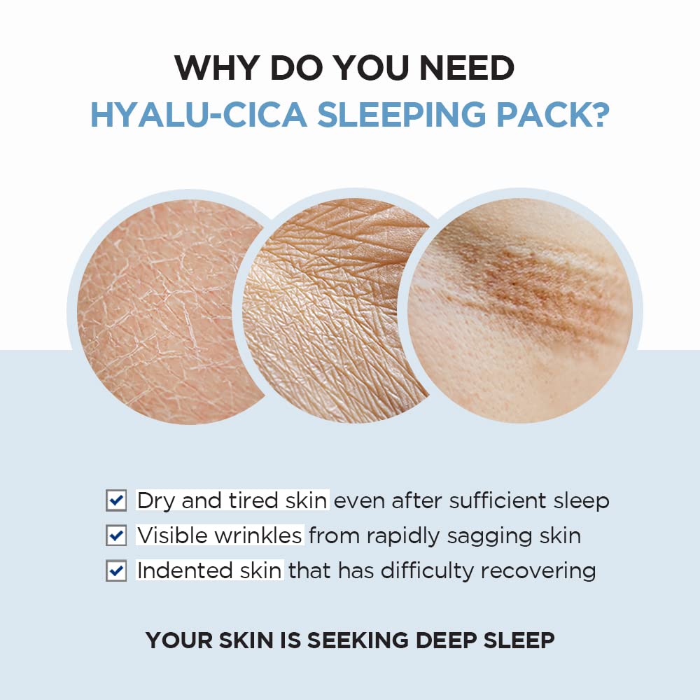 SKIN1004 Madagascar Centella Hyalu-Cica Cream Sleeping Pack | Made With Pure Centella | Suitable For All Skin Types | 100Ml