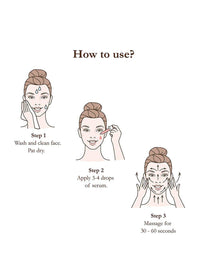 O3+ Vitamin C Serum Glow- Face & Neck Serum- Combination Skin-30ml & O3+ Brightening and Whitening Face Wash Combo