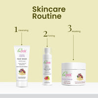 La Pink Young Forever White Haldi Face Wash | Deep Cleansing & Brightening | Anti-Aging & Pigmentation Control | With Cranberry, Bakuchi & Mulethi | Soothes & Protects Skin | 100% Microplastic-Free | All Skin Types | 100ml