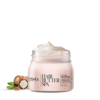 Oshea Herbals Hair Butter Spa Cream for Men & Women | Deep Moisturizing with Silky Smooth Texture, Repairs Dull & Damaged Hair | Enriched with Cherry, Basil & Neem Extract 500 g