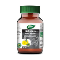 Dabur Gokshura Tablets - 60 Tablets | Boosts Vitality & Stamina | Supports Gut Health