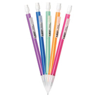 BIC Xtra-Sparkle Mechanical Pencil, Medium Point (0.7mm), Fun Design With Colorful Barrel, 15-Count 0.7mm 15 Count (Pack of 1)