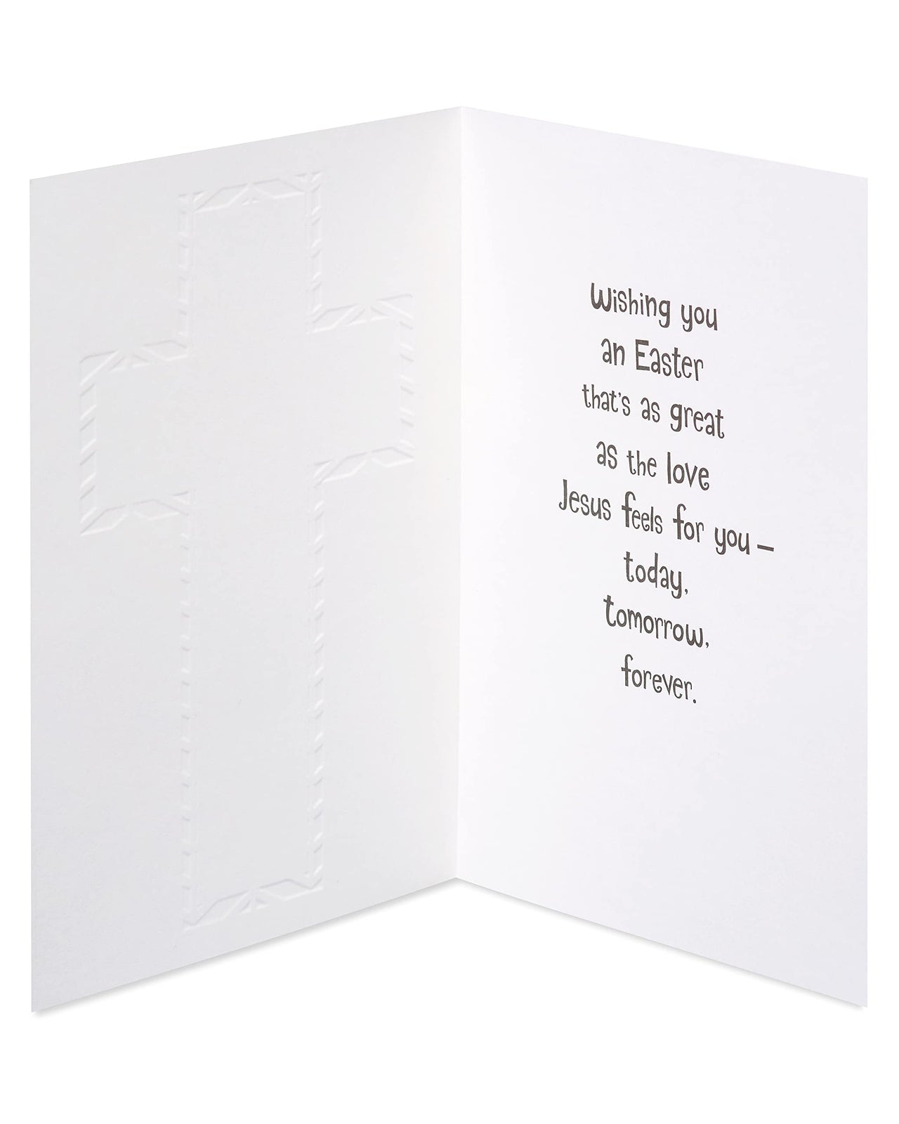 American Greetings Religious Easter Cards with Envelopes, He Has Risen (6-Count) The Love Jesus Feels for You