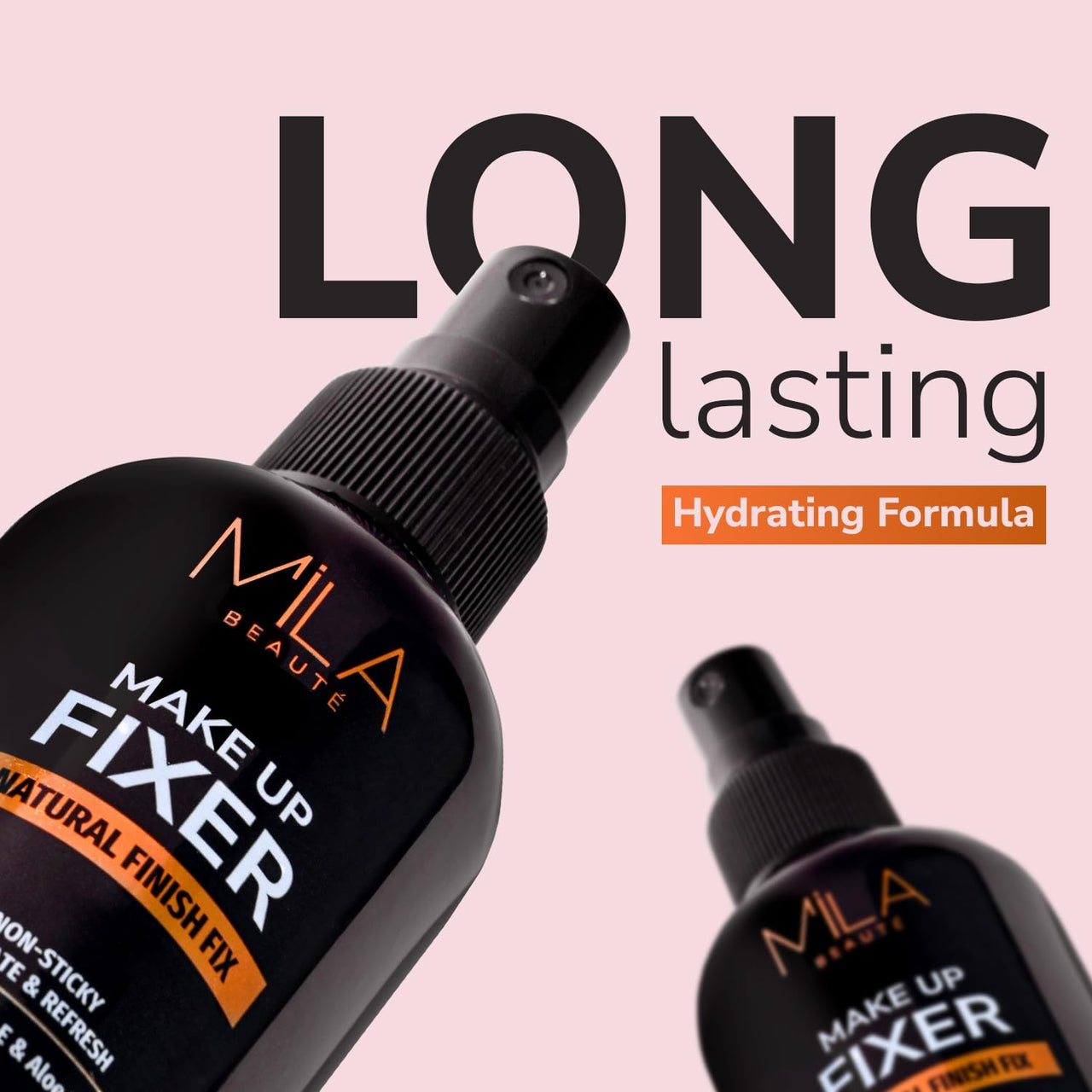 Mila Beauté Makeup Fixer I Smooth Matt Finish I Non Sticky & Long Lasting I Hydrating with Aloe Vera and Vitamin E | 75ml