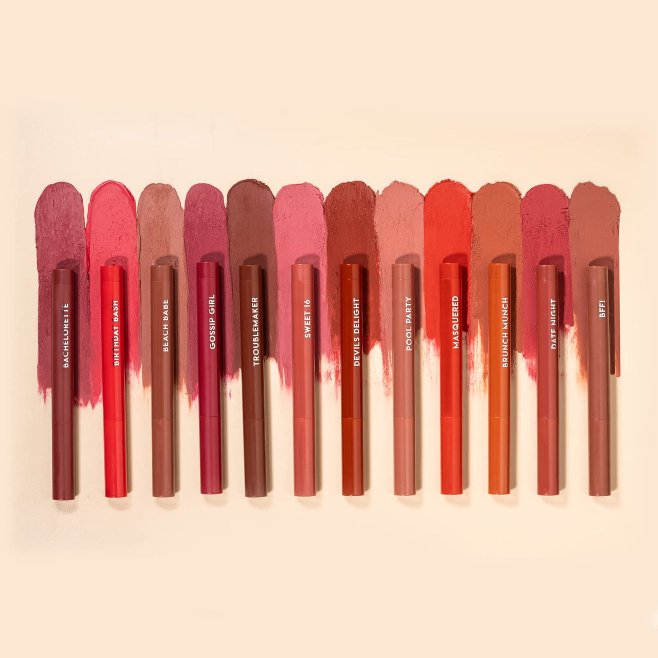 PAC Moody Matte Lipstick (Moody Matte Lipstick (Sweet 16))