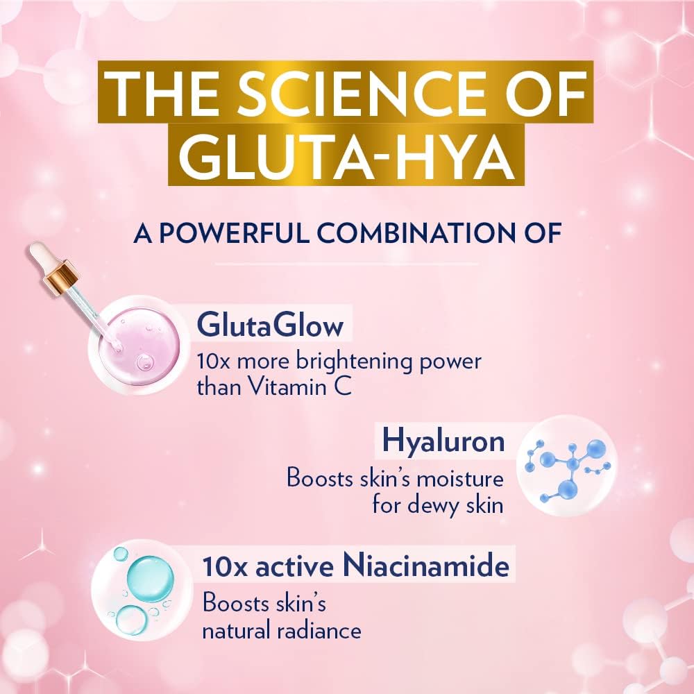 Vaseline Healthy Bright Gluta Hya Serum Burst Lotion Dewy Radiance 300 Ml.