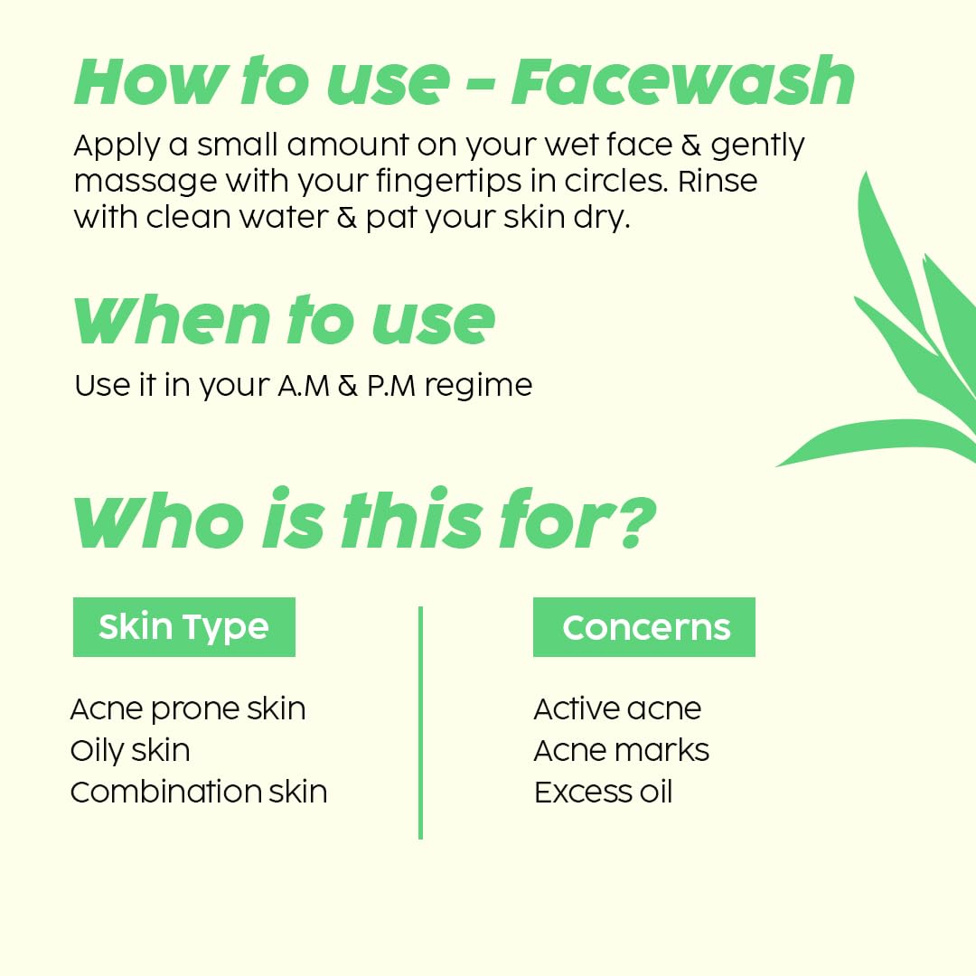 The Plant Fix Plix Jamun Face Wash and Acne Marks Serum Combo(100ML + 30ML) For Acne spots & Oil Control, For Breakouts | Oily & Acne Prone Skin | Women & Men