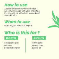 The Plant Fix Plix PLIX - THE PLANT FIX 0.5% w/w Salicylic Acid Jamun Face Wash Cleanser Gel (100 ml, Pack of 2) For Active Acne & Oil Control, For Breakouts | Oily & Acne Prone Skin | Women & Men