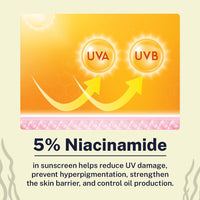 AQUAVE SPF 50 PA++++ Serum Sunscreen (30ml) 5% Niacinamide & 3% Sea Boost Superlight Marine-Based | 1% Hyaluronic Acid & 5% Aloe Vera | No White Cast | For All Skin Types (Oily, Dry, Acne-Prone) | Men & Women | Pocket Sunscreen