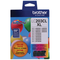 Brother Printer LC2033PKS Multi Pack Ink Cartridge, Cyan/Magenta/Yellow