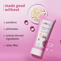 Plum Oat & Ceramide Complex100% Mineral Sunscreen | SPF 50 PA+++ | For Sensitive Skin | Strengthens Skin Barrier | Sun Protection From UVA/B Rays | Lightweight, Non-Oily | Men & Women | 50g