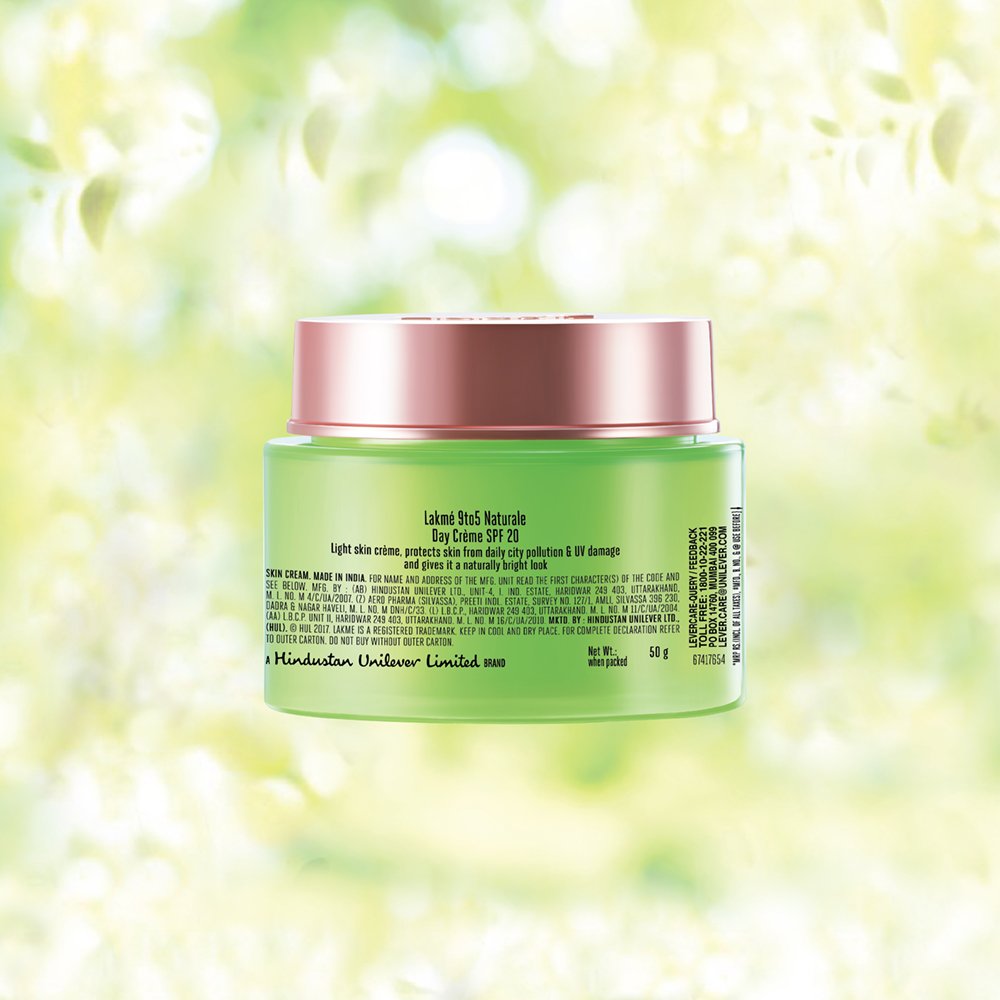 Lakmé Absolute Perfect Radiance Cream Skin lightening/Brightening Night Crème, 50g and 9 to 5 Naturale Day Creme SPF 20, 50g