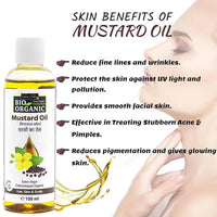 INDUS VALLEY 100% Natural Cold Pressed (Mustard Carrier Oil (100ml))