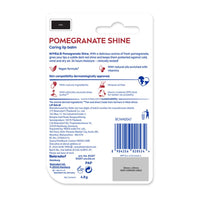 NIVEA Shine Caring Lip Balm, Pomegranate, 4.8G, Red