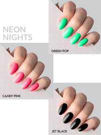 STARSTRUCK BY SUNNY LEONE Highly Pigmanted FormulaQucik DryNeon Nights Pack of 3