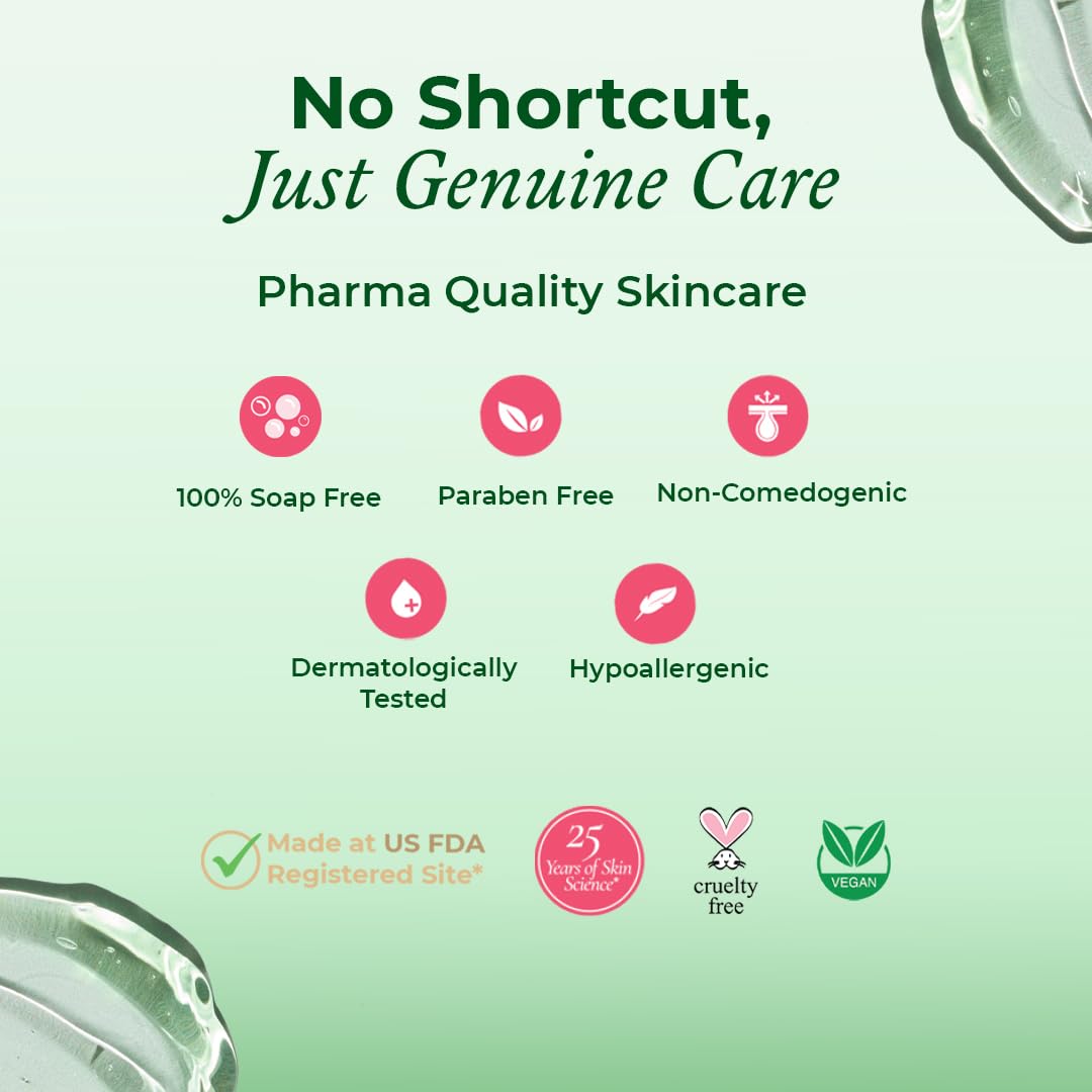 The Pink Foundry Acne Face Wash with 1.5% Salicylic Acid, Zinc PCA, Cica & Lemongrass | Treats & Prevents Acne Breakout | Oil Control Face Wash | Dermatologically Tested | All Skin Types | 100ml