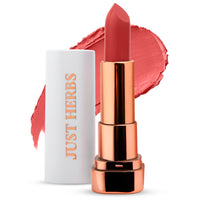 Just Herbs Matte Lipstick & Just Herbs Relaxed Matte Liquid Lipstick Lip colour for Women, Nourishing & Just Herbs Ultra Matte Bullet Lipstick 4 g (Nude Nectar)