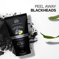 The Man Company Face Cleanser Kit (Charcoal Peel Off+ Charcoal face wash + Charcoal Scrub) - Pack of 3