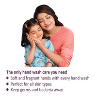 Santoor Classic Gentle Hand Wash, 750ml with Natural goodness of Sandalwood & Tulsi
