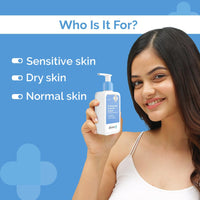 The Derma Co 2% Niacinamide Gentle Skin Cleanser for Sensitive, Dry, Normal Skin - 125 ml Non-Irritant | 100% Soap-Free | Non-Oil Stripping | Gently Cleanses Makeup