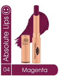 Beauty Berry Non Transfer Waterproof Lipstick, Long Lasting Smudge Proof Highly Pigmented Shades, (Pack of 1) (Magenta -04)