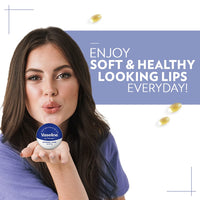 Vaseline Lip Tins Original Care, 17G, White ,( Pack Of 1 )