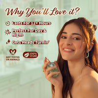 Plum BodyLovin' Oh So Pistachio Perfume | Long Lasting & Premium Oriental Gourmand Fragrance | Luxury Perfume For Women | Pistachio & Hazelnut Notes | Perfect For Holidays & Special Ocassions (50ml)