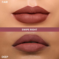 Typsy Beauty Twist & Pout 2-in-1 Lipstick & Lip Liner Infused with Jojoba Oil, Non-Drying Transfer-Proof Matte, 14-Hour Stay, Swipe Right 10, 0.8g + 0.2g