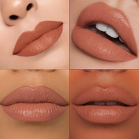 Charmacy Milano Flattering Nude Lipstick (Lets Cuddle 04) - 3.6 g, Moisturizing Lips, Highly Pigmented, Light Weight, Smooth Application, Non-Toxic, Vegan, Cruelty Free