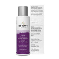 BE SOULFULL Pore Minimizing Toner With Glycolic Acid & Red Clover Flower- Facial Exfoliating, Skin Balancing Pore Reducing Toner- Suitable For Oily, Acne Prone, Sensitive & Normal Skin- 100ml