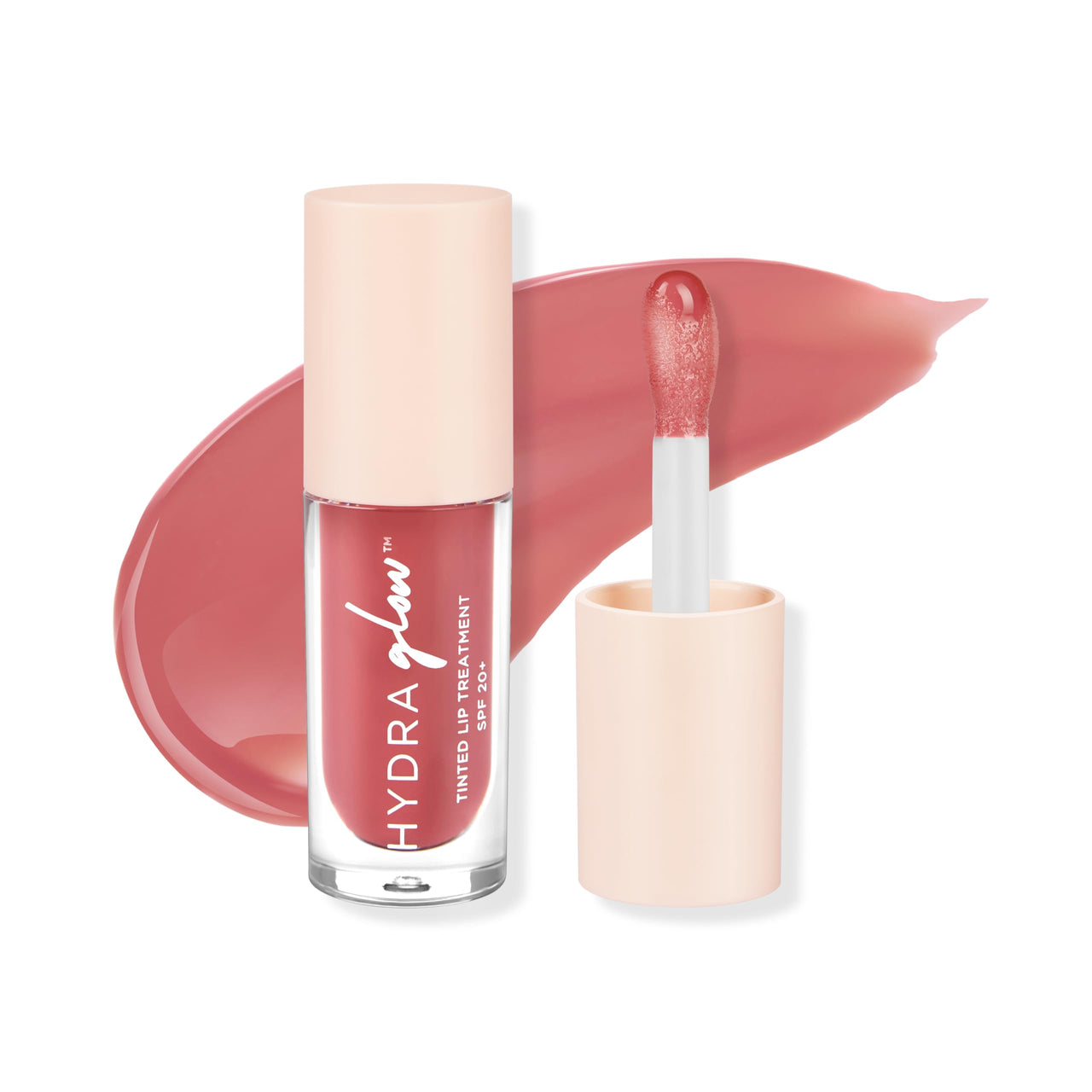 HYUE HydraGlow™ Tinted Lip Treatment (6 ml) | Corallina | 24‑Hour Hydration with Sea Buckthorn Oil & Kokum Butter | Non‑Sticky | High‑Shine | Nourishing & Vegan Formula | Chunky Applicator