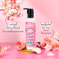 Love Beauty & Planet Cherry Blossom & Tea Rose Daily Moisturising Lotion|All Skin Types|Paraben free|190ml