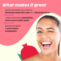 PLIX - THE PLANT FIX 25% AHA+ 2% BHA + 5% PHA Pomegranate Peeling Potion For Glowing & Even Toned Skin, Gentle Exfoliation & At-Home Facial | For Women & Men | 30 ml (pack of 1)