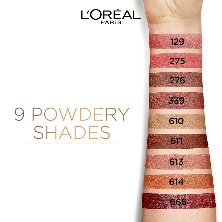 L'OREAL PARIS Color Riche Intense Volume Matte Slim Lipstick - 613 Iced Litchi