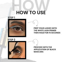 Charmacy Milano True or False Mascara 8G Intense (Black) - 8 g, Volumizing, Lengthening, Buildable Mascara, Clump Free, Vegan, Cruelty-Free, Non -Toxin…