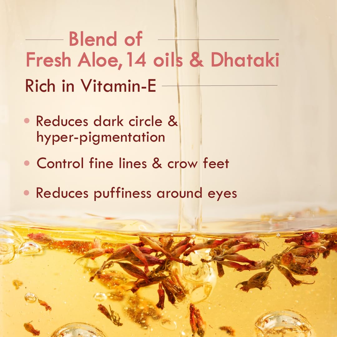 Nat Habit Fresh Netraa Under Eye Cream For Fine lines, Puffiness, Wrinkles & Dark Circles For Men & Women With Vitamin C, Vitamin E, Polyphenols, Omega-3 & Retinol, 20gm