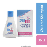 SebaMed Baby Powder With Honeysuckle 200G & Children's Shampoo (50Ml)