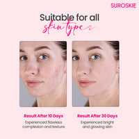 Suroskie Rose Instant Enzyme Face Scrub 50Ml | India’S First Enzyme Scrub For Glowing Skin, Cleans Pores & Dark Spots | Clear White & Black Head | Rose, Aha+ Bha & Cellulose Extract| For Men & Women