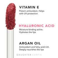 DAUGHTER EARTH Liquid Lipstick With Vitamin E & Hyaluronic Acid | Vegan Highly Pigmented Lip Color | Long Lasting Matte Smudge Proof Lip Stick For Moisturised Hydrating Lips - One Hot Mess | 5ml