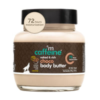 mCaffeine Body Butter For Dry Skin For Both Women And Men (250Gm) | Shea Butter Moisturizer With Cocoa Butter & Caffeine | For Oily And Dry Skin | For All Skin Types
