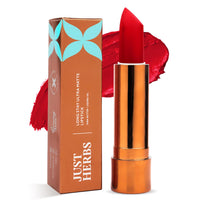 Just Herbs Ultra Matte Bullet Lipstick Nourishing Non Drying and Long Stay Lipsticks for Women 4 g (Sweet Sangria)
