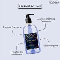The Love Co. Oudh Darat Hand Wash - Infused, Moisturizing & Soothing - Gentle Cleanser for Soft, Hydrated Hands - Ideal for Sensitive Skin - 300ml