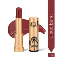 LoveChild Masaba Lush Creme Lipstick (Maroon), Moisturizing Satin Finish with Ceramides & Shea Butter, Lightweight, Long-Lasting & Ultra-Smooth, Perfect Shades for Indian Skin Tones, Cloud Burst 3.5g