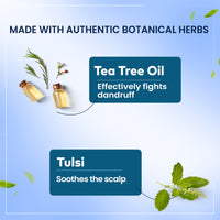 Himalaya Anti-Dandruff Hair Cream | Removes & Prevents Dandruff | Non Sticky Oil Replacement Hair Cream | Soothes Scalp | With Tea Tree Oil & Tulsi | For Women & Men | 100ml