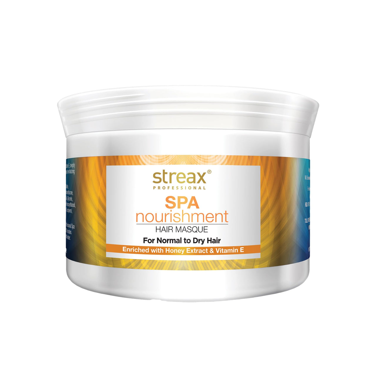 Streax Professional Spa Nourishment Hair Masque For Women|Normal To Dry Hair|Enriched With Honey&Vitamin E|Conditions,Softens&Detangles Hair|Reveals Softer,Smoother&Shinier Hair,200 G,1 Count