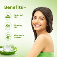 Vivel Aloe Vera Grade 1 Bathing Soap with Vitamin E for Soft Glowing skin, 600g (150g - Pack of 4), Soap for Women & Men, For All Skin Types