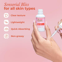 The Pink Foundry 15% Vitamin C Face Birghtening Serum | for Glowing Skin | Improves Dull Skin with 7% Transcutol-P, Phloretin & Rice Water | Light Weight & Non-Greasy | All Skin Types | Vegan | 30ml