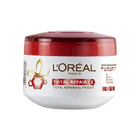 L'Oreal Paris Hair Mask, For Damaged and Weak Hair, With Pro-Keratin + Ceramide, Total Repair 5, 200ml (Pack of 2)