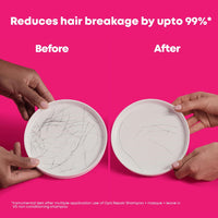 Matrix Opti.Repair Professional Liquid Protein Shampoo | Repairs Damage from 1st Use | for Less Split Ends, Breakage, Knotting | Paraben-free, 350ml