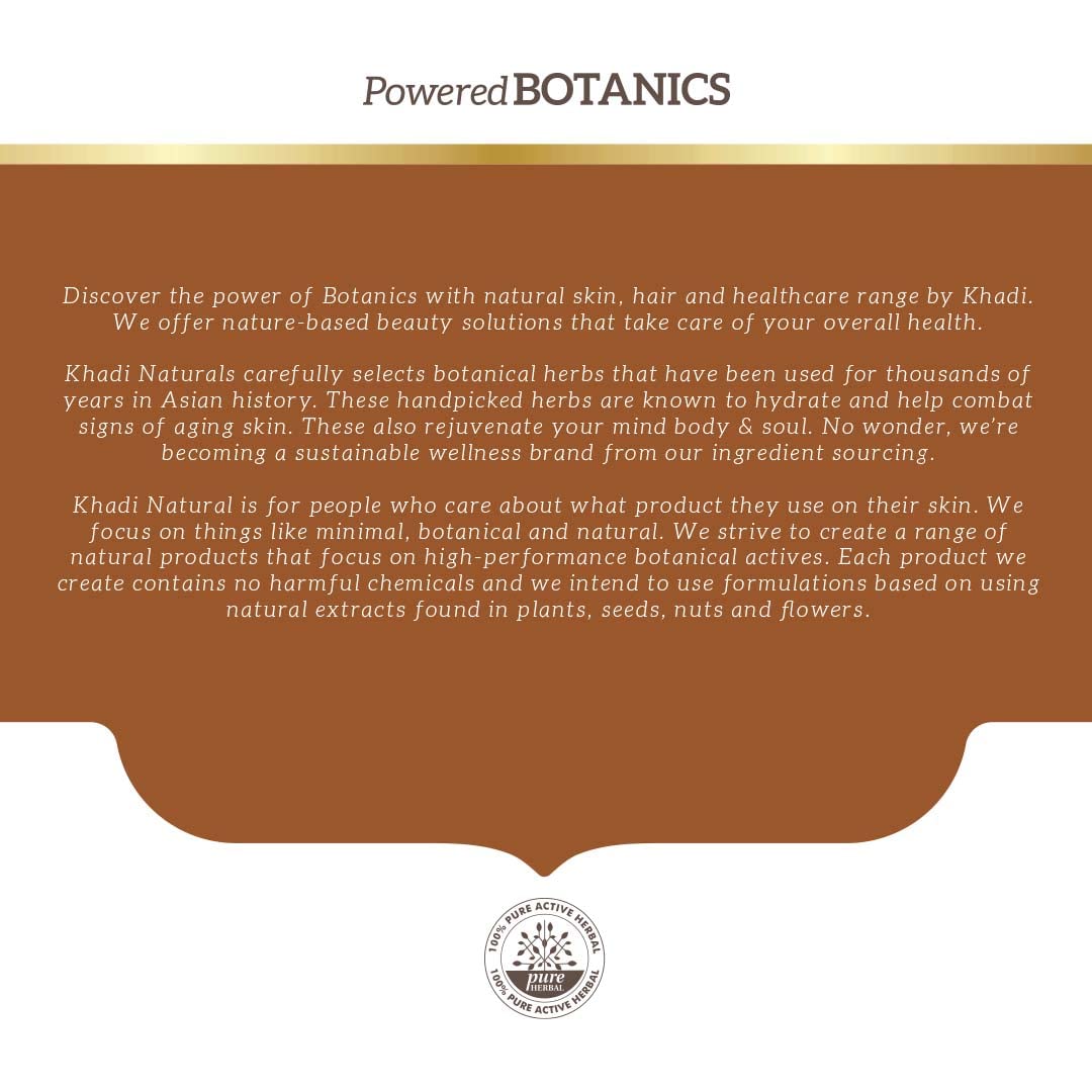 KHADI NATURAL Soy Protein Hair Cleanser-Powered Botanics 310ML
